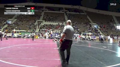 5A 138 lbs 3rd Place Match - Gavin Crumpton, Elberta HS vs Jakob Fowler, Montevallo