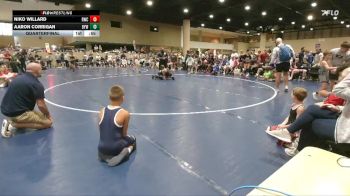 60 lbs Quarterfinal - Aaron Corrigan, Buckhorn Youth Wrestling vs Niko Willard, Rayne Wrestling Club
