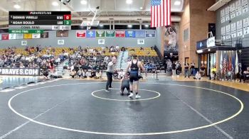 157 lbs Cons. Semi - Noah Roulo, Lander vs Dennis Virelli, Newberry