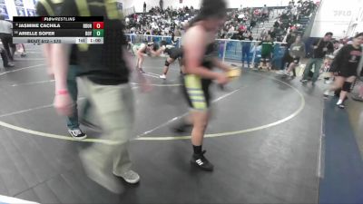 170 lbs Cons. Round 3 - Jasmine Cachila, Pacifica (Garden Grove) vs Arielle Sofer, Royal