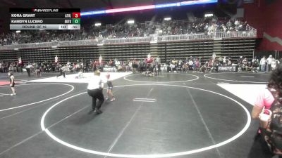 40 lbs Round Of 16 - Kora Grant, Athlos Wrestling vs Kamdyn Lucero, OutKast Wrestling Club