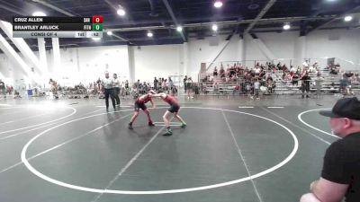 89 lbs Consi Of 4 - Cruz Allen, San Clemente vs Brantley Arluck, Fitness Fight Factory Wre