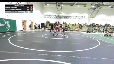 180 lbs Round 3 - Paula Aguilar, Sacramento City College vs Shanaria Killebrew, Bakersfield College
