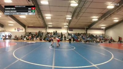 120 lbs Cons. Semi - Darin Brown, Campbell County vs Linken Heth, Niobrara County