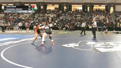 145 lbs Round 2 - Khamarra Knickel, North County vs Gema Serio, Northeast (AA)