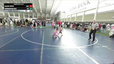 62 lbs Cons. Round 3 - Remington Ray, TUG vs Alijah Roth, Salt Flats Wrestling Club