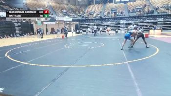 133 lbs 1st Place Match - Matt Long, Pratt CC vs Sean-Michael Gonzalez, Carl Albert State