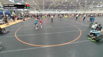 150 lbs Cons. Round 3 - Diego Ribeiro, Unattached vs Charles Garrett, Michigan Premier