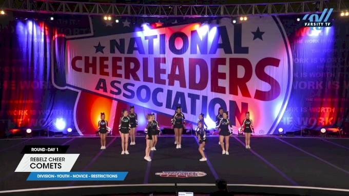 Rebelz Cheer - Comets [2024 L1 Youth - Novice - Restrictions Day 1 ...