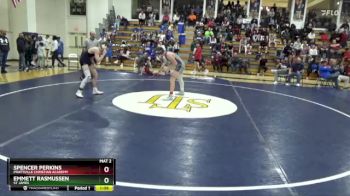 159 lbs Champ. Round 1 - Emmett Rasmussen, St James vs Spencer Perkins, Prattville Christian Academy