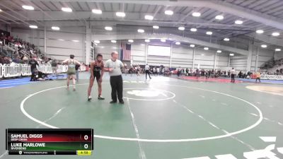 5-175 lbs Quarterfinal - Samuel Diggs, Deep Creek vs Luke Marlowe, Riverbend