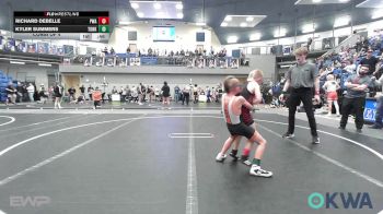 58 lbs Consi Of 4 - Richard DeBelle, Perry Wrestling Academy vs Kyler Summers, Tonkawa Takedown Club