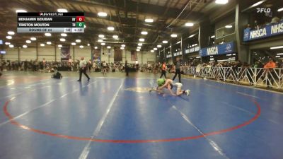 106 lbs Round Of 64 - Benjamin Dziuban, NY vs Triston Mouton, TN