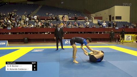 Dylan James Burditt-Becker vs Ruben Rolando Calderon 2024 Pan IBJJF Jiu-Jitsu No-Gi Championship