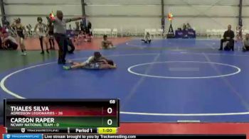 68 lbs Round 5 - Thales Silva, Agression Legionaries vs Carson Raper, NCWAY National Team