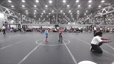 57 lbs Round 1 (6 Team) - Jasmine Belen, CTWHALE vs Julia Risha, All I See Is Gold Academy