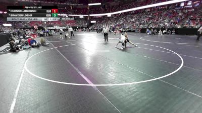 150 lbs Champ. Rd Of 16 - Hudson Jablonski, Reedsburg Area vs Brayden Loehr, Kewaskum