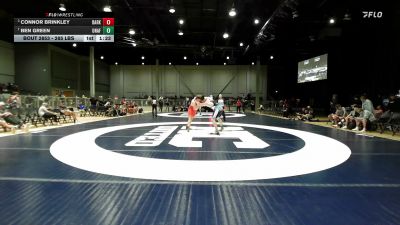 285 lbs 3rd Place - Connor Brinkley, Darkhorse vs Ben Green, Unaffiliated