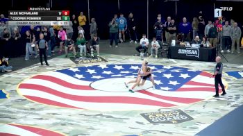 Champ. Round 1 - Cooper Pommer, Clark/Willow Lake vs Alex McFarland, Tri-Valley