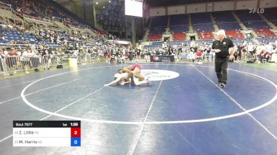 157 lbs Cons 16 #1 - Zachery Little, TN vs Max Harris, KS