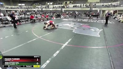 172 lbs Round 3 (4 Team) - Sebastian Gal, Loyola Academy vs Mason Turner, Park Hill