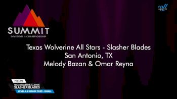 Texas Wolverine All Stars - Slasher Blades [2025 L4.2 Senior Coed - Small Prelims] 2025 The D2 Summit