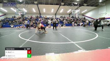 Consolation - Asher Byrd, Tahlequah Wrestling Club vs Beckett Vann, Barnsdall Youth Wrestling