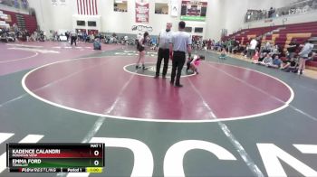 107 lbs Cons. Round 3 - Emma Ford, TriValley vs Kadence Calandri, Mountain View