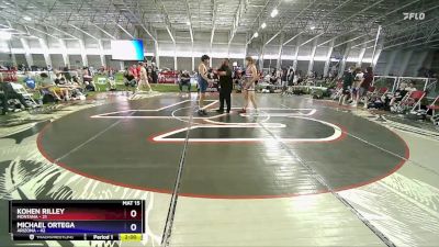 190 lbs Placement Matches (8 Team) - Kohen Rilley, Montana vs Michael Ortega, Arizona