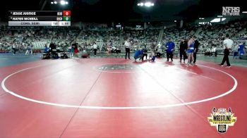 B6A-150 lbs Cons. Semi - Jesse Justice, Bixby vs Hayes Mcneill, Deer Creek