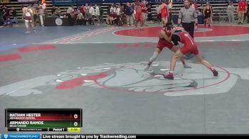 D 2 120 lbs Cons. Round 5 - Armando Ramos, Belle Chasse vs Nathan Hester, Archbishop Rummel