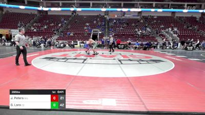 285 lbs Consy Rd I - Jack Peters, Selinsgrove vs Gabriel Lara, Central Dauphin