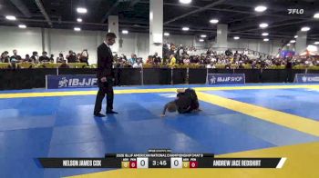 Nelson James Cox vs Andrew Jace Redshirt 2026 American National IBJJF Jiu-Jitsu Championship