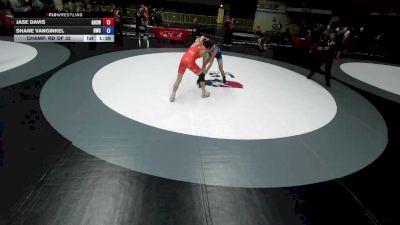 150 lbs Champ. Rd Of 32 - Jase Davis, Glendora High School Wrestling vs Shane VanGinkel, Reign Wrestling Club