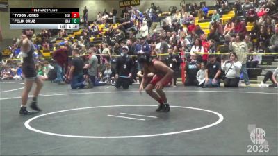 108 lbs Semifinal - Tyson Jones, DCWA vs Felix Cruz, Darkhorse