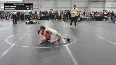 64 lbs Round 4 (6 Team) - Derek Edgell, Perrysburg WC vs Milan Bassiri, Capital City WC