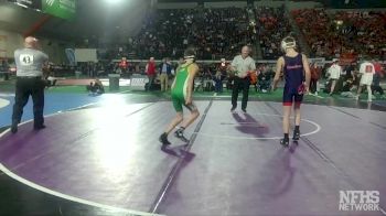 4A 106 lbs Champ. Round 1 - Kade Knopp, Lakeland vs Christopher Briggs, Pocatello