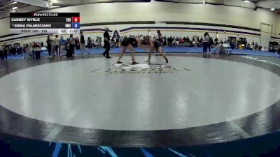 138 lbs Quarterfinal - Carney Wyble, East Stroudsburg University vs Siena Palmisciano, Baldwin Wallace University