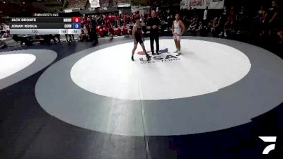 113 lbs Cameron Jackson, MDWA - Mount Diablo Wrestling Association vs Cristian Bustos, CVWA - Central Valley Wrestling Association