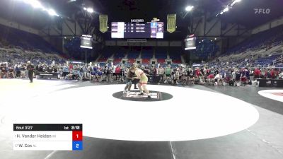 285 lbs Rnd Of 16 - Hunter Vander Heiden, WI vs Willie Cox, AL