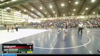 54 lbs Cons. Round 3 - Roczen Davies, Elite Wrestling vs Knox Woodward, Wasatch Wrestling Club