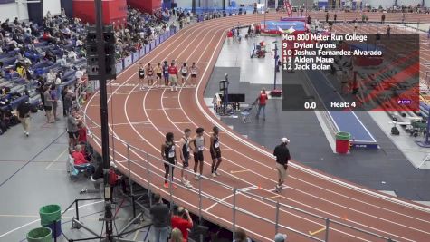 Men's 800m, Finals 4