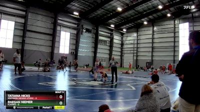 82 lbs Semis & 1st Wrestleback (8 Team) - Tatiana Hicks, Southern Indiana Storm vs Raegan Niemer, Flashes