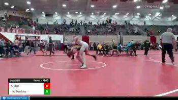 126 lbs Cons. Round 6 - Kaeb Stebbins, Delta vs Kalyn Rice, Floyd Central