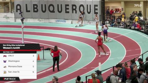 Women's 4x400m Relay, Prelims 3