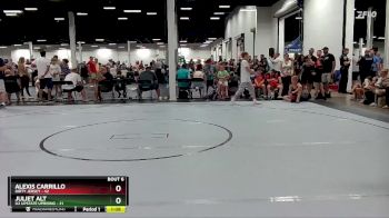 160 lbs Round 3 (4 Team) - Alexis Carrillo, Dirty Jersey vs Juliet Alt, U2 Upstate Uprising