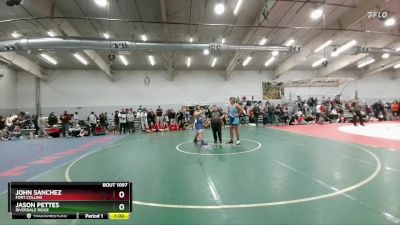 215 lbs Cons. Round 3 - Jason Pettes, Riverdale Ridge vs John Sanchez, Fort Collins