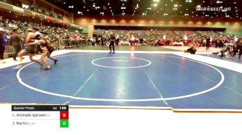 145 lbs Quarterfinal - Leilani Andrade Igarashi, Esperanza vs Taylor Martin, Pleasant Grove