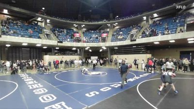 106 lbs Cons. Round 5 - Bo Allison, Jerseyville vs Connor Eggers, Ottawa (Marquette)