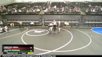 218 lbs Champ. Round 2 - Preston Pederson, Cyprus vs Christian Urbina, Copper Hills